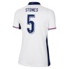 Maglia ufficiale Inghilterra Stones 5 Casa Euro 2024 per Donna